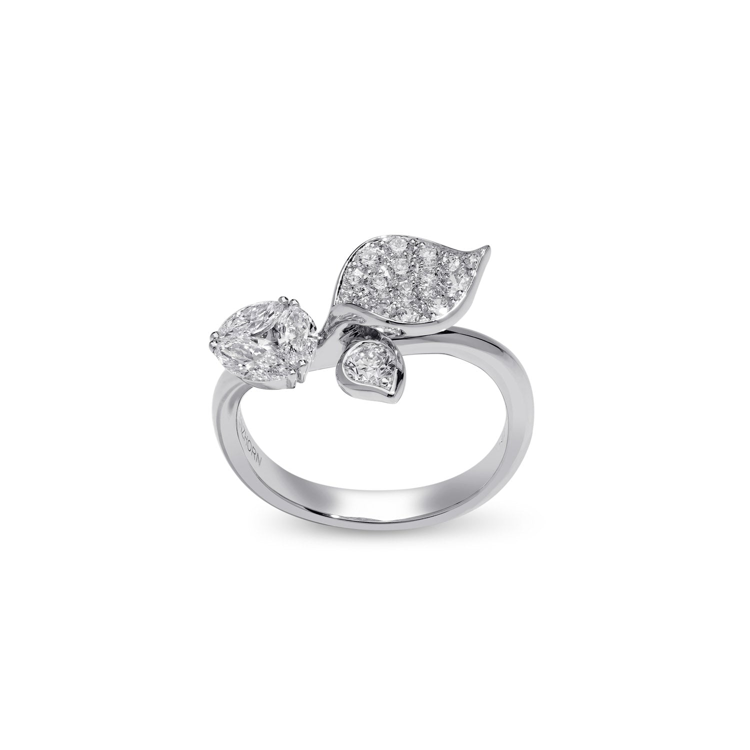 À FLEUR DE PARIS Diamant-Ring