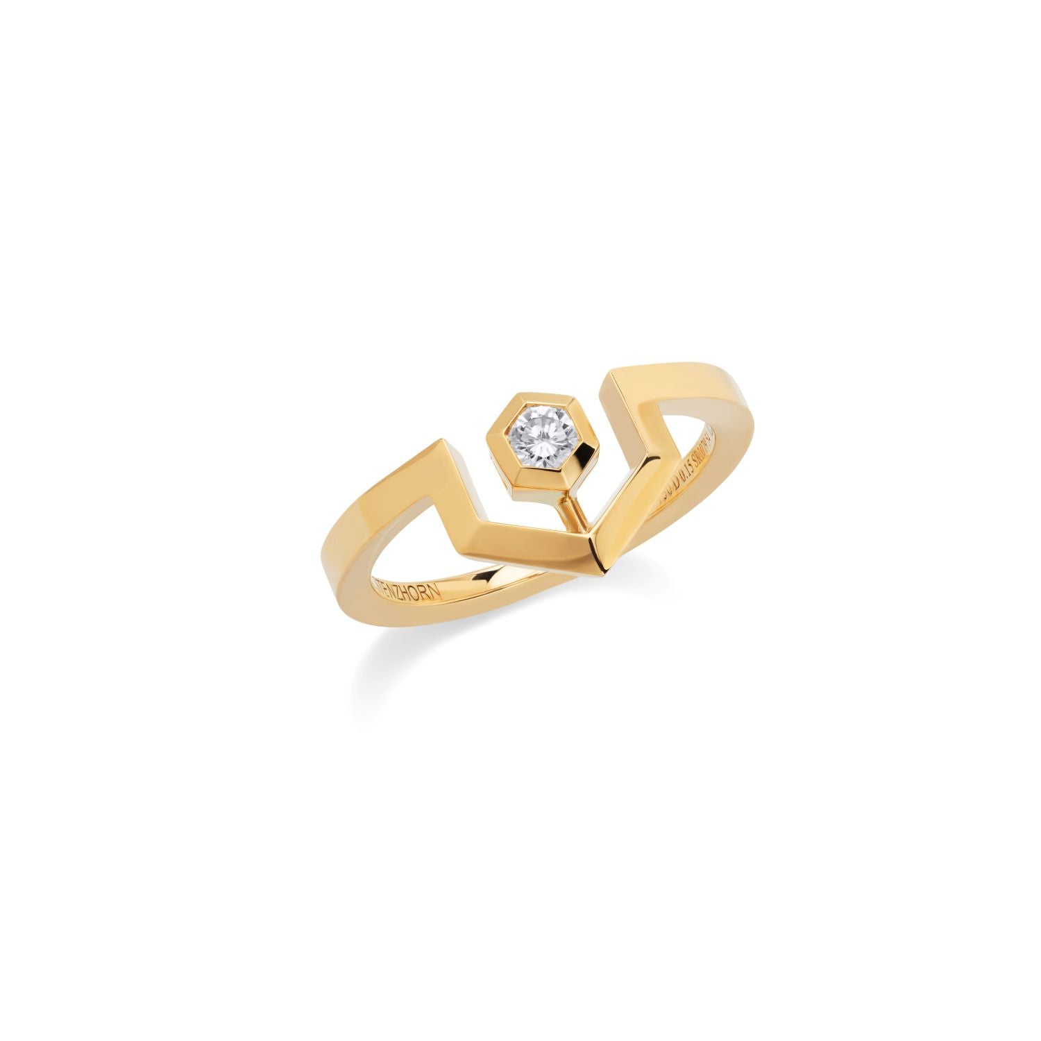 Diamant Stern-Ring