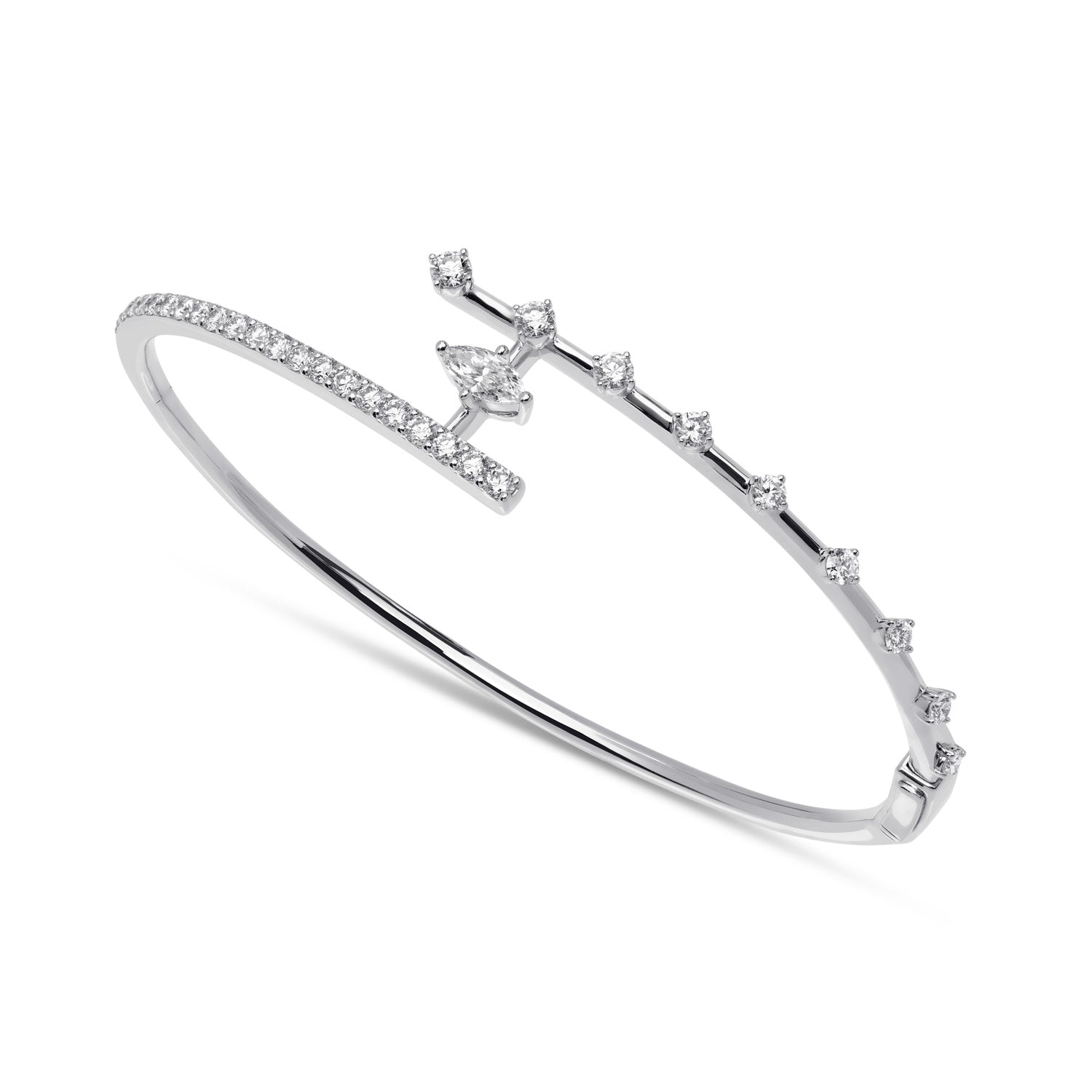 Nightfall Diamond Bangle