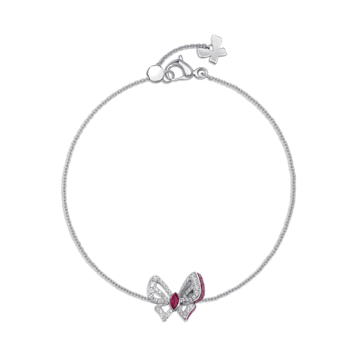 MEET CUTE Ruby Chain Bracelet