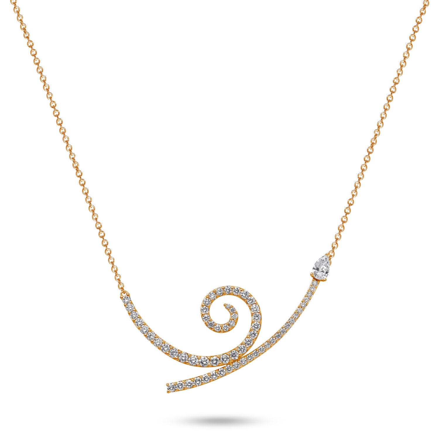 قلادة TWILIGHT Starlight Diamond Swirl
