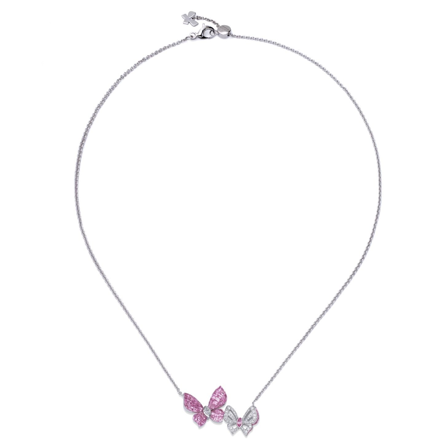 MEET CUTE Pink Sapphire Necklace