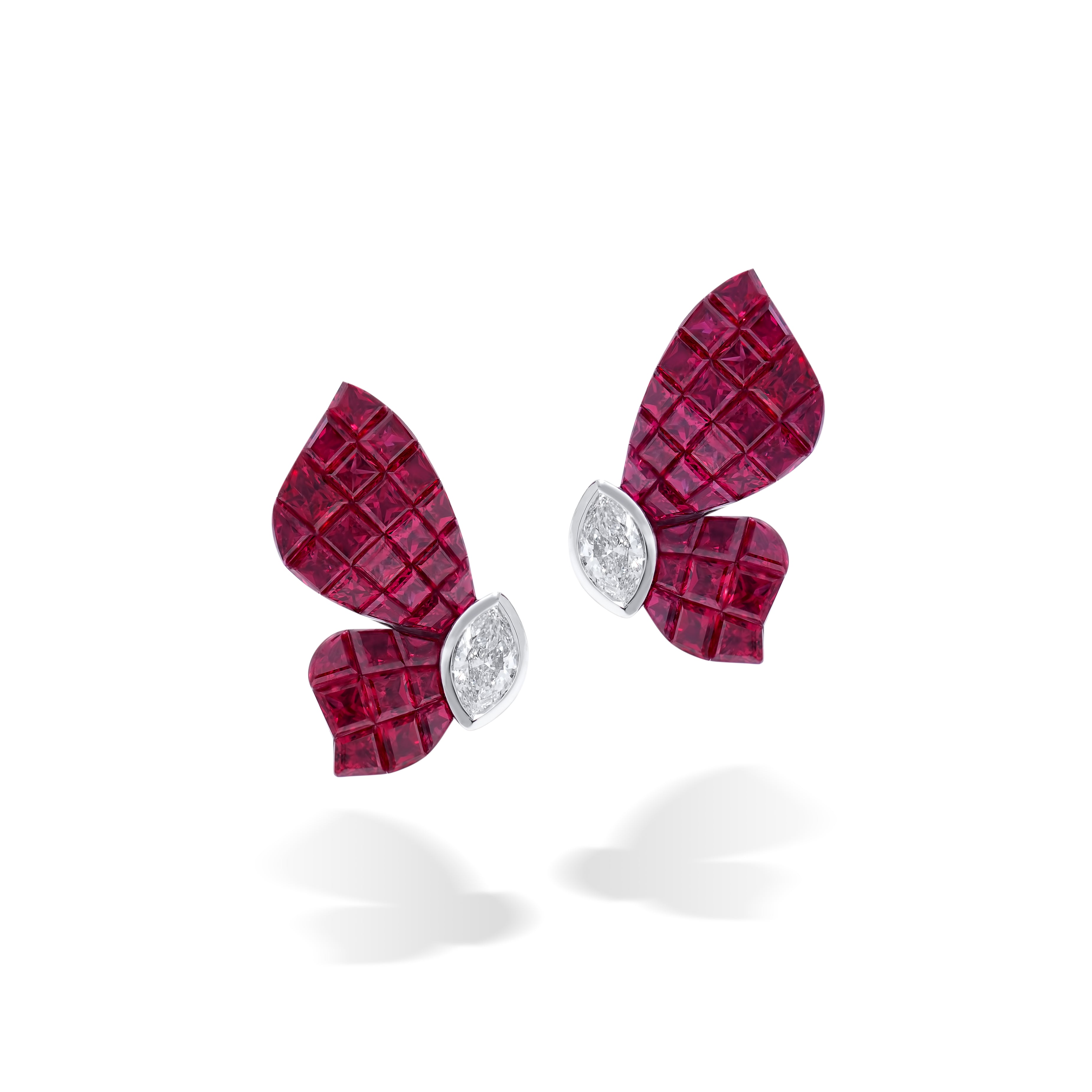 MADEMOISELLE B.,  Ruby Earrings