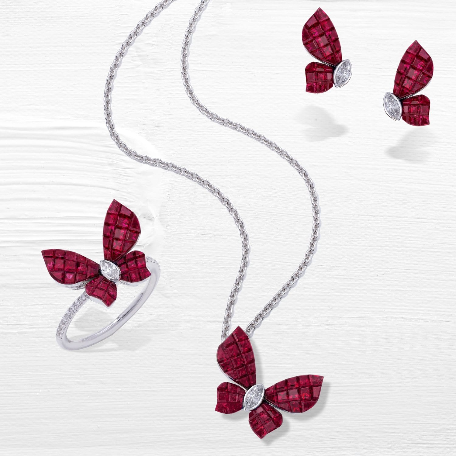 MADEMOISELLE B., Ruby Pendant