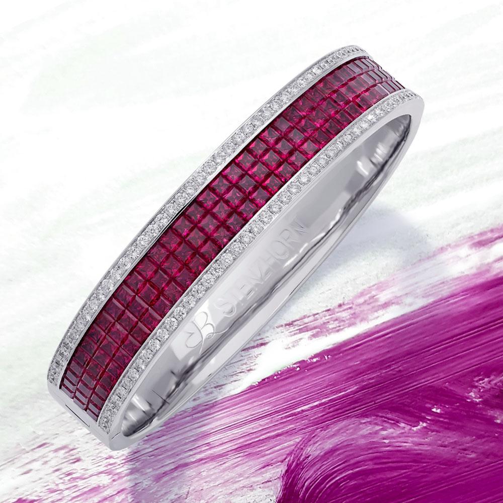 MOSAIC CLASSICAL Ruby Bangle